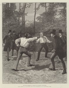 El duelo entre M Floquet y el General Boulanger